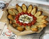Camembert sajtos mártogatós kiflivel recept fázis 4 fotója