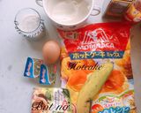 Hình bước làm 1 của món Overnight banana oatmeal muffin