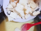 Cheese Bread Pudding