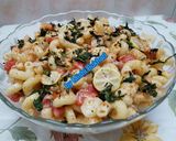 A picture of step 7 of Macaroni Chaat.