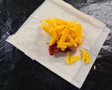 Szezámmagos virslis tészta recept fázis 4 fotója