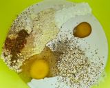 Une image de l'étape 2 de Galettes de courgettes.