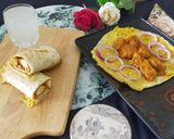 চিকেন মশালা এগ র‍্যাপ (chicken masala egg wrap recipe in Bengali) ) রেসিপির ধাপ 3 ছবি