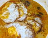 Foto langkah ke 4 dari resep Mangut Telur Mata Sapi mix Ikan Gabus.