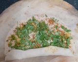 A picture of step 3 of Coriander lachcha Paratha.
