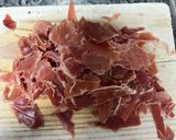 Foto del paso 3 de la receta: Champiñones con cebolla y jamón