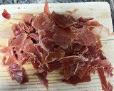 Foto del paso 3 de la receta: Champiñones con cebolla y jamón