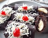 Foto langkah ke 9 dari resep (1.22) Dadar Gulung Pisang Coklat.