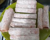 Foto del paso 4 de la receta: Salchichas jamón y queso apanadas con pan rallado