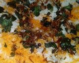 A picture of step 7 of Sindhi Biryani.