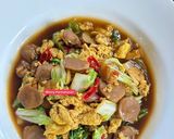Foto langkah ke 4 dari resep Tumis Telur Sawi.