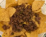 รูปขั้นตอนการทำที่ 4 ของ นาโช่ว์เนื้อ (Nachos)