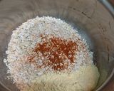 A picture of step 1 of Oats Spring Onion Chilla.