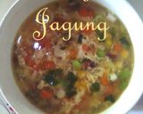 Foto langkah ke 8 dari resep Soup Jagung.