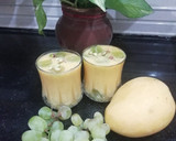 A picture of step 5 of Grapes & Mango Smoothie.