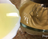 Foto del paso 3 de la receta: 🍑Bizcocho de melocotón con cacao☕️