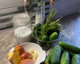 🥒 Extra roppanós kovászos uborka 🧄 rántva IS ⚠️ recept fázis 1 fotója