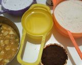 A picture of step 1 of Choco orange plum cake.