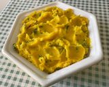 Une image de l'étape 16 de Purée de pommes de terre au gingembre, ail, curcuma et coriandre.