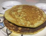 Foto langkah ke 4 dari resep Banana Pancake Overnight Oat.