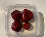 A picture of step 4 of Beet and Goat Cheese Tart.