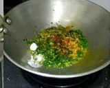 A picture of step 3 of Methi Chi Patal Bhaji.