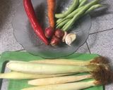 Foto langkah ke 1 dari resep Oseng Buncis Wortel Jagung Muda.