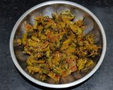A picture of step 10 of Bitterguord Curry | Paavakkai Curry.