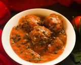 A picture of step 10 of Palak Kofta Curry.
