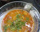 A picture of step 5 of Sambar idli.