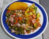 Foto del paso 4 de la receta: Verduras con tocineta