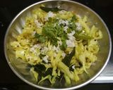 पत्ता गोबी फोगाट (Patta gobhi fogat recipe in hindi) रेसिपी चरण 3 फोटो