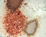A picture of step 2 of Moong & Chana dal cheela.