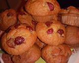 Joghurtos, cseresznyés muffin 🍒💗 recept fázis 5 fotója