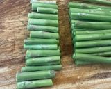 A picture of step 1 of Throw away - asparagus Soup - Made from Leftovers.