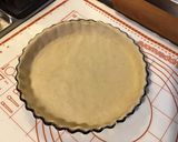 Une image de l'étape 2 de Tarte aux mandarines crème au pomelo (pâte brisée à la banane).