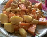 A picture of step 2 of Roasted Oats with Chickpeas salad.