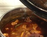 A picture of step 10 of Spicy Mutton Curry in the Traditional Goan 'Recheado Masala' Paste 😋.