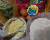 Foto langkah ke 1 dari resep Bolu tape gluten free.