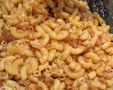 Gambar langkah 3 resipi Macaroni Goreng Sos.
