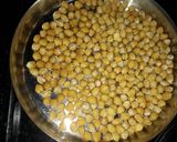 A picture of step 1 of Chole or cheakpea curry.