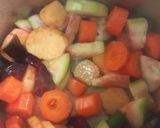 A picture of step 3 of Sweet and cream soup.