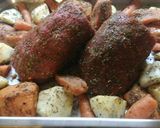 Foto del paso 7 de la receta: Peceto relleno al horno con vegetales