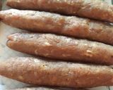A picture of step 1 of Dumpukht kabab.