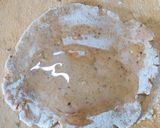 A picture of step 4 of BARLEY FLOUR PARATHA..