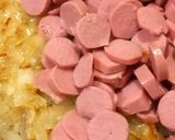 Foto del paso 2 de la receta: Dip Ranchero de Salchicha, Choclo y Queso