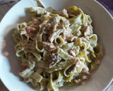Foto del paso 5 de la receta: Tallarines con setas y bacon