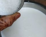 A picture of step 1 of Sharad Purnima Steamed rice Special Kheer.