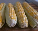A picture of step 1 of Elote.