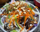 Hình bước làm 4 của món Cá hấp cuốn bánh tráng (Cải thảo tím)